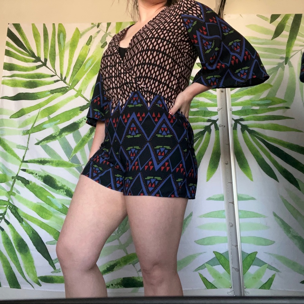☀️ My Story BOHO Long Sleeve Romper ☀️